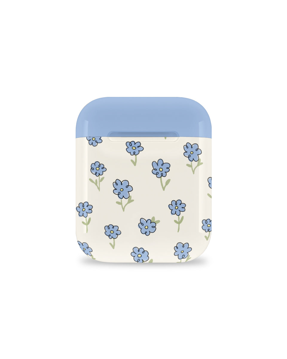 ARMOR AIRPODS CASE - DAINTY BLUES