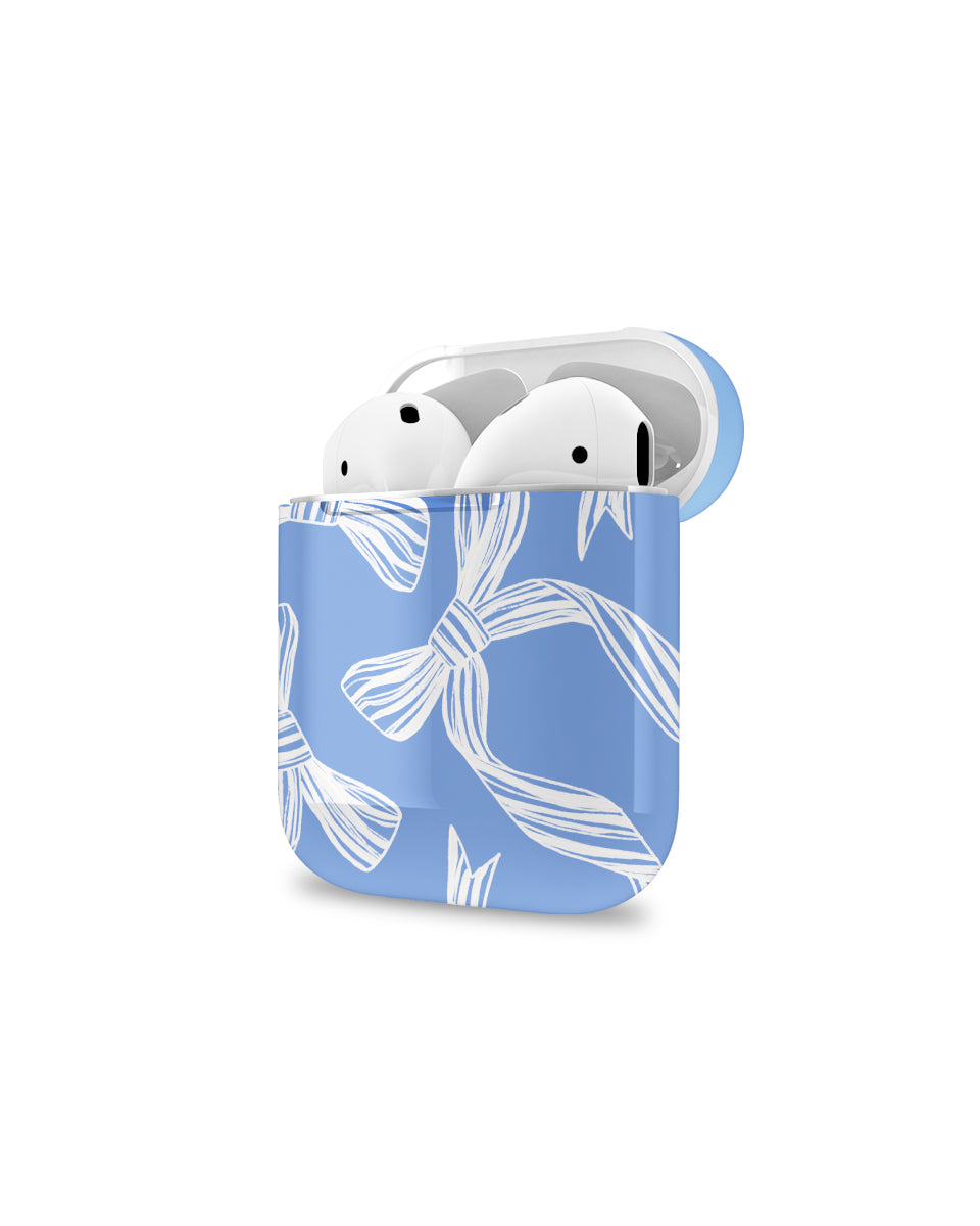 ARMOR AIRPODS CASE - BOW IN BLUE
