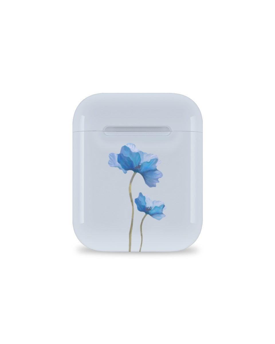 ARMOR AIRPODS CASE - AZURE PETAL