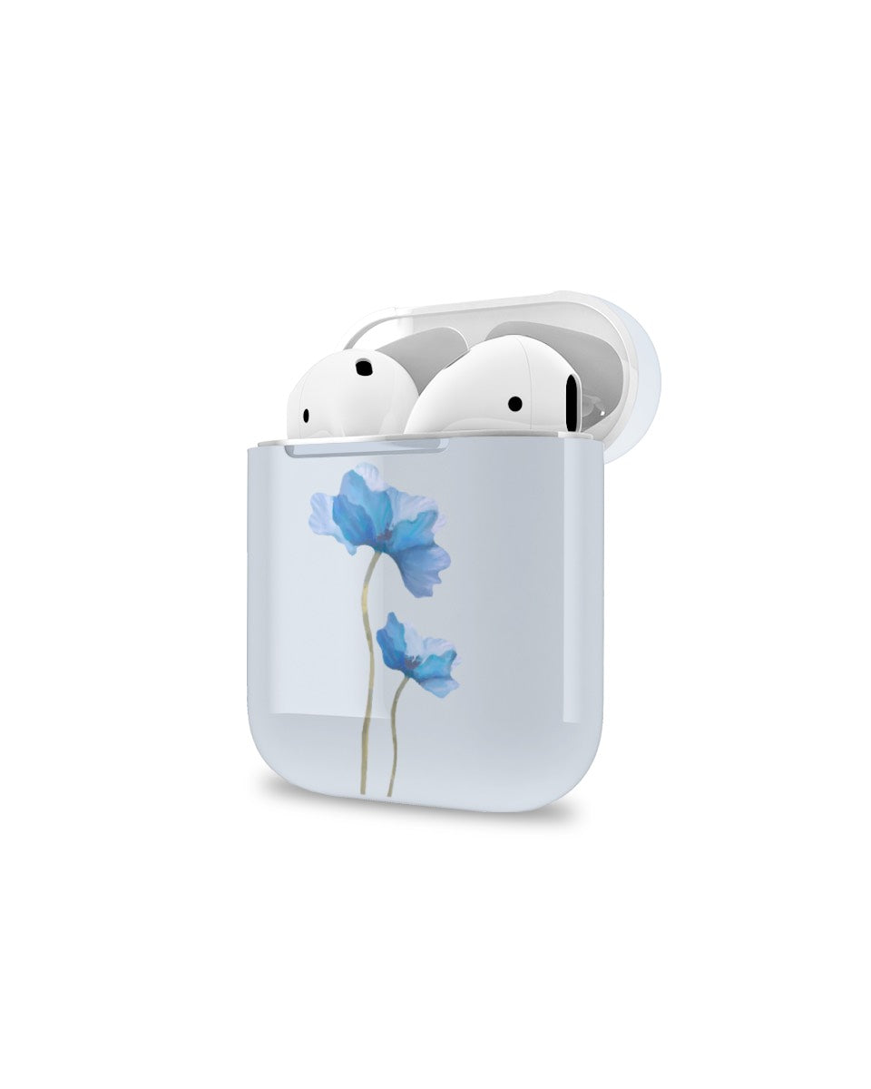 ARMOR AIRPODS CASE - AZURE PETAL