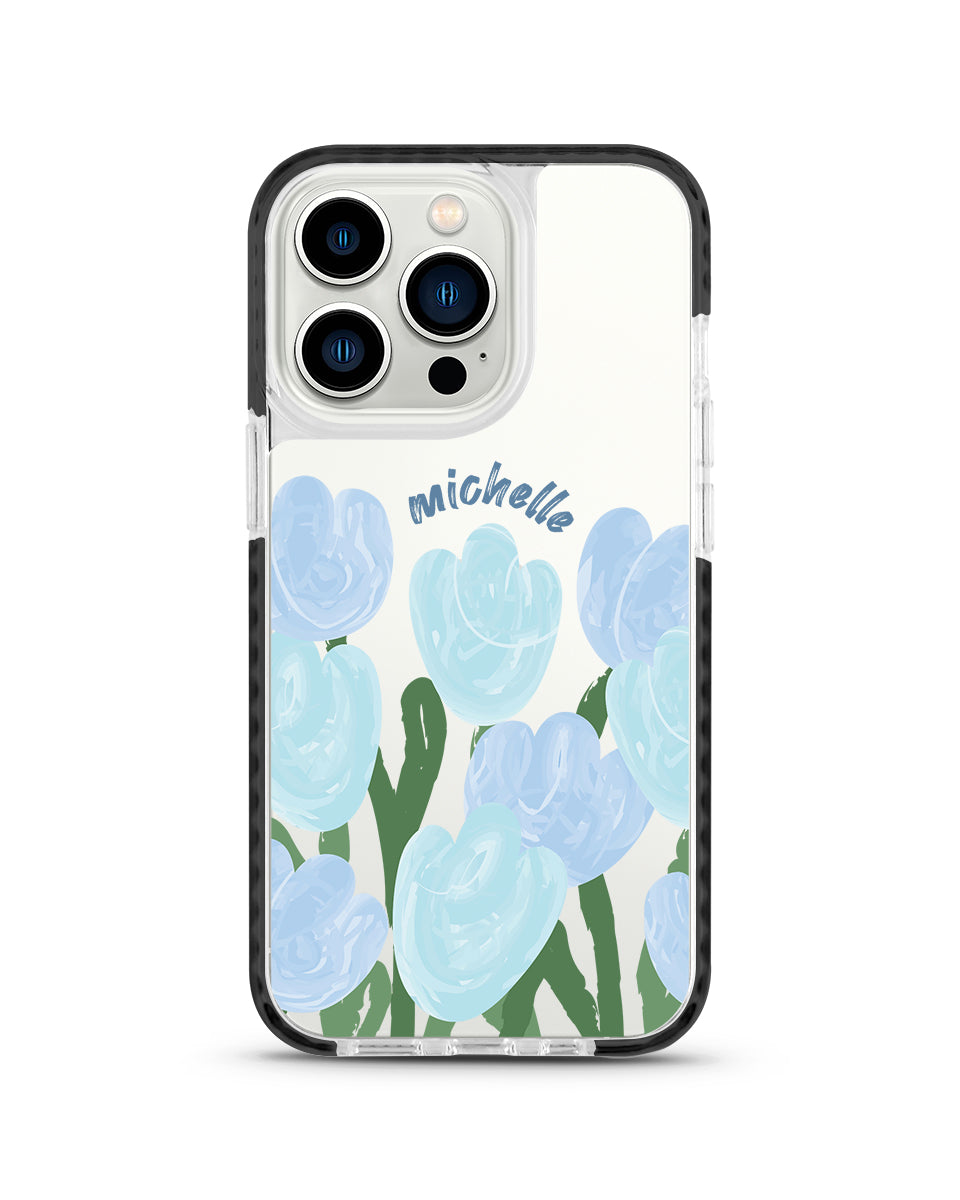 X-TECH BUMPER CASE - TULIP GOUACHE (BLUE)
