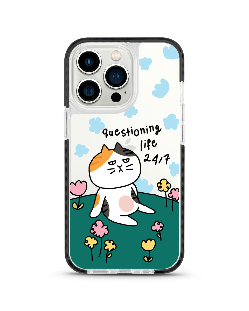 X-TECH BUMPER CASE - QUESTIONING LIFE