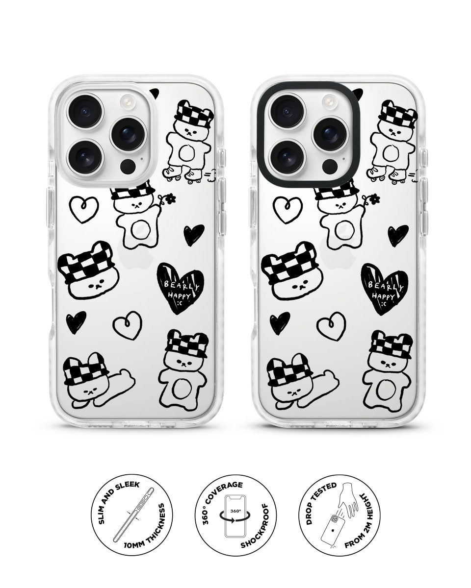 X-TECH BUMPER CASE - BEARLY HAPPY