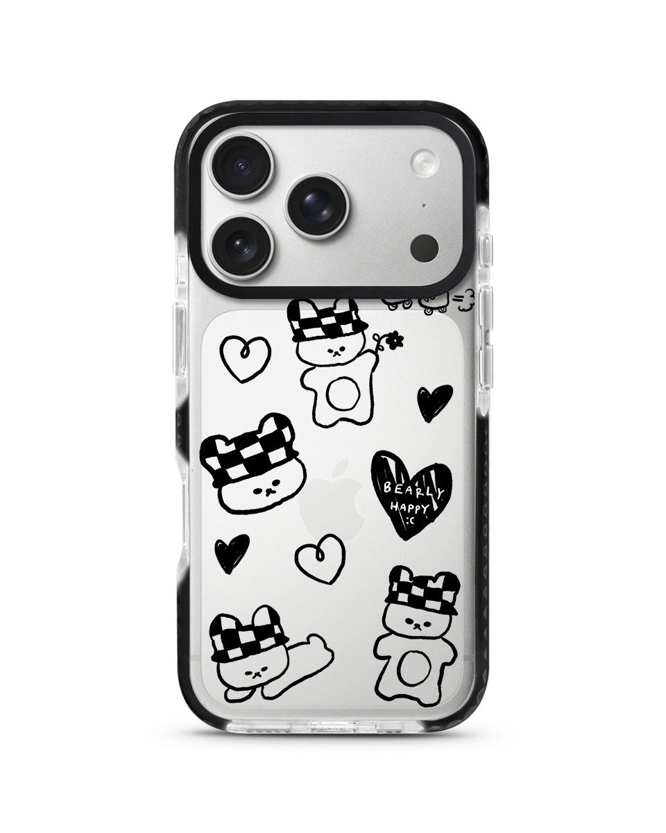 X-TECH BUMPER CASE - BEARLY HAPPY