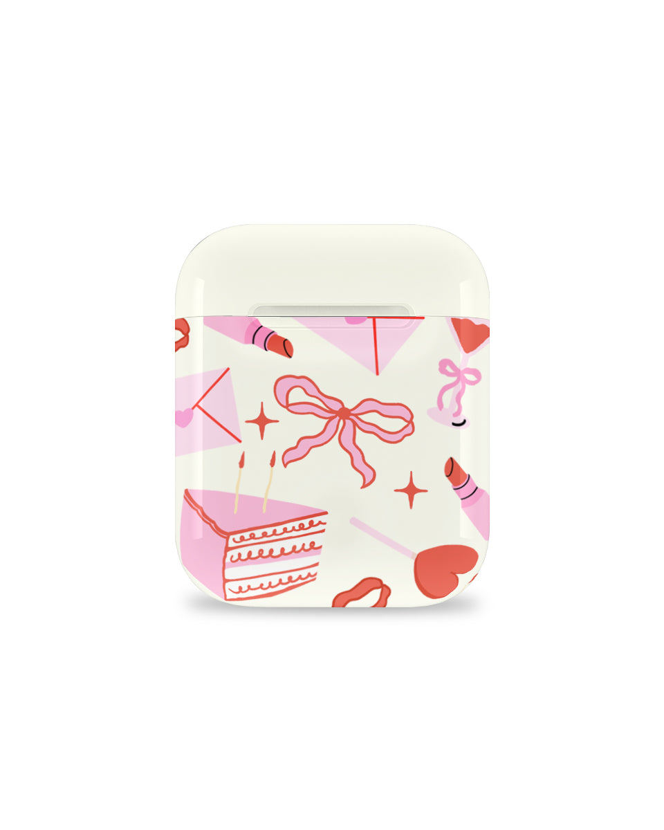 ARMOR AIRPODS CASE - BEING A WOMAN (BEIGE)