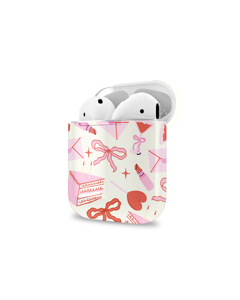 ARMOR AIRPODS CASE - BEING A WOMAN (BEIGE)