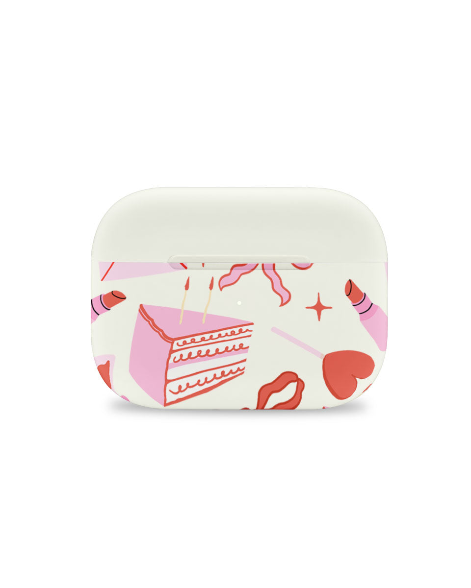ARMOR AIRPODS CASE - BEING A WOMAN (BEIGE)