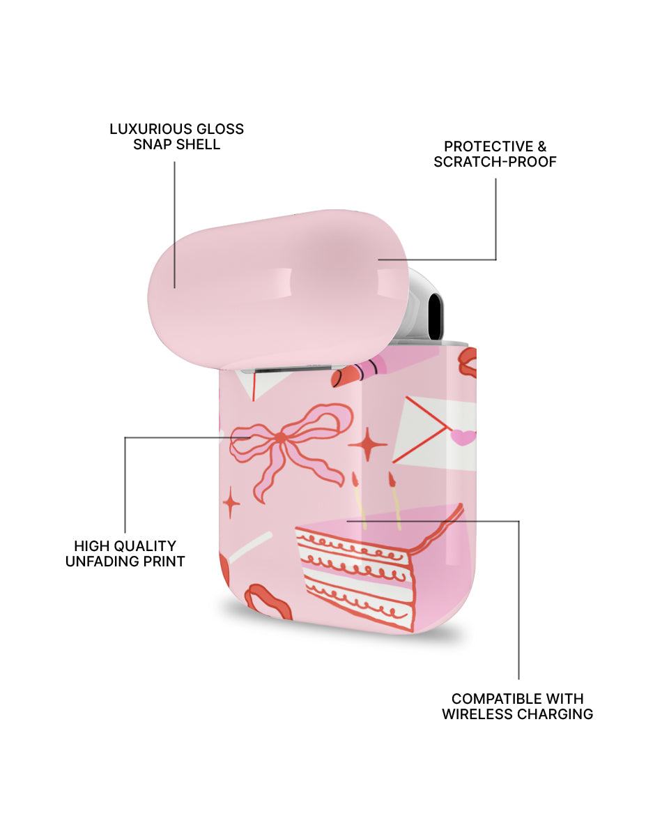 ARMOR AIRPODS CASE - BEING A WOMAN (PINK)