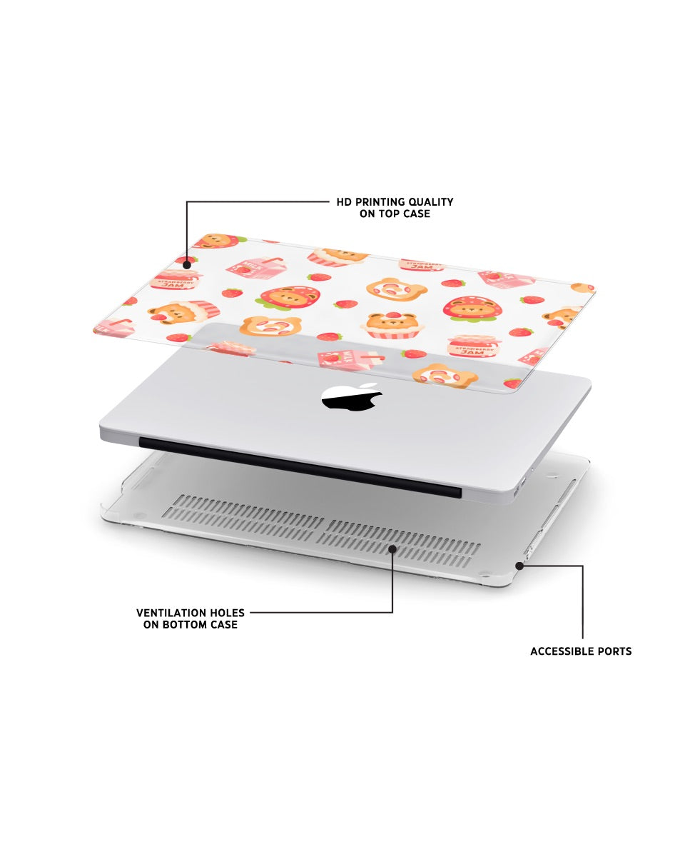 MACBOOK CASE - BERRY BEAR
