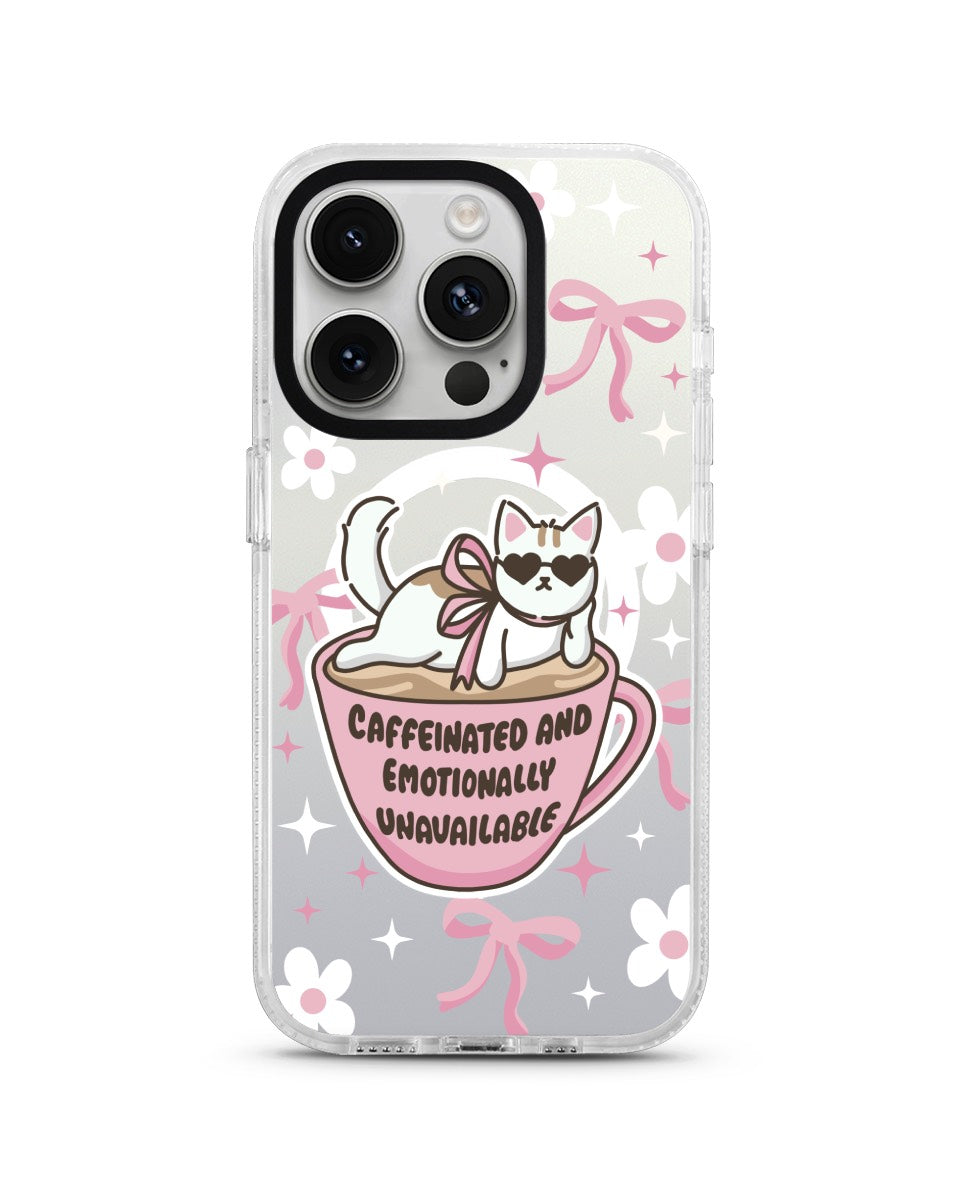 MAGSAFE CLOUD CASE - CAFFEINATED CAT