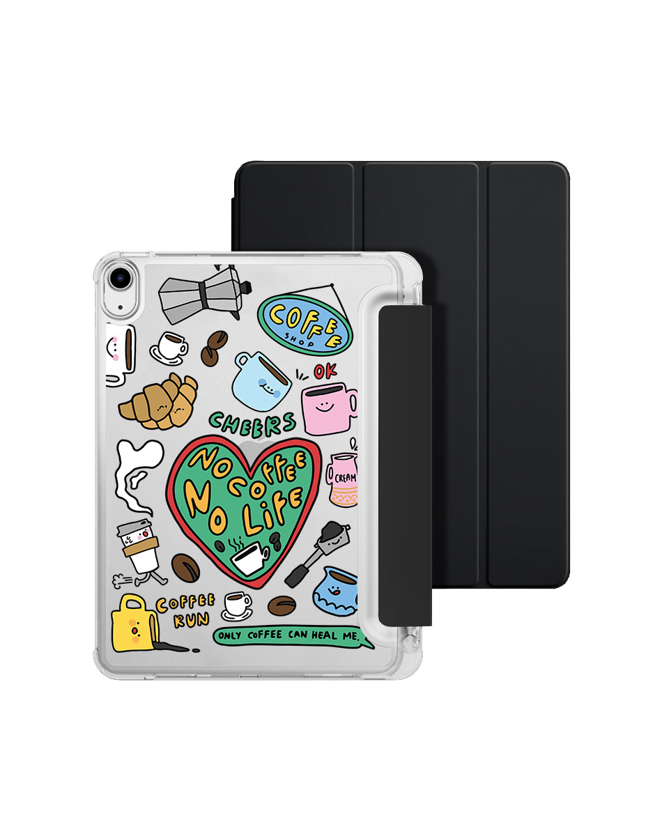 IPAD CASE - NO COFFEE NO LIFE