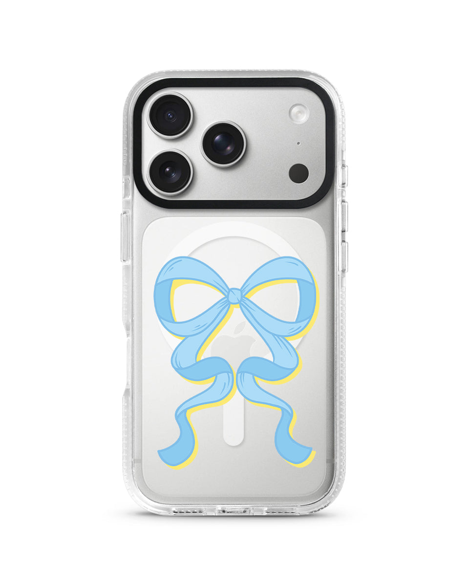 MAGSAFE CLOUD CASE - BLUE ON YELLOW