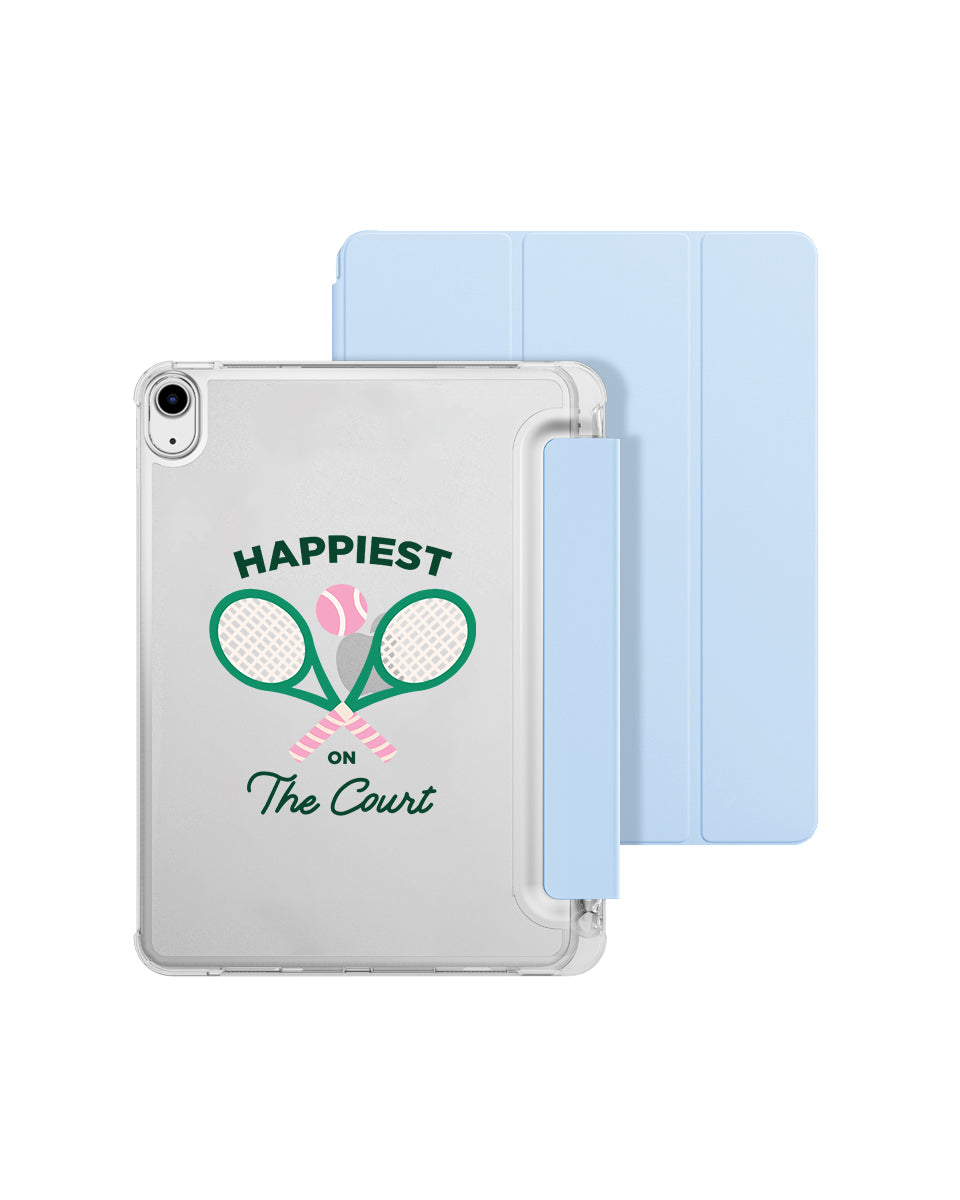 IPAD CASE - HAPPIEST ON THE COURT