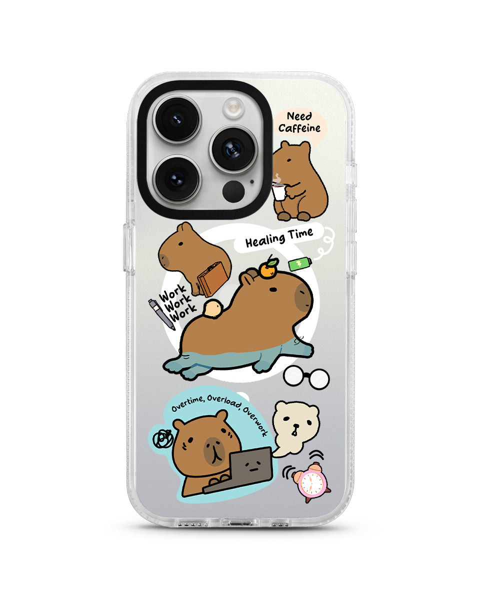 MAGSAFE CLOUD CASE - BUSY CAPYBARA THE CASE BIBLE MAGSAFE CLOUD CASE - BUSY CAPYBARA THE CASE BIBLE