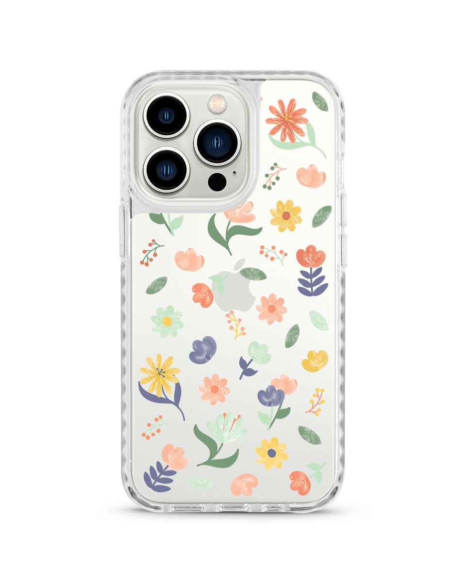 X-TECH BUMPER CASE - GARDEN FLOWERS