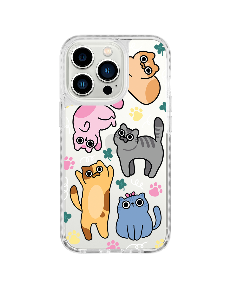 X-TECH BUMPER CASE - CATS IN THE HOUSE
