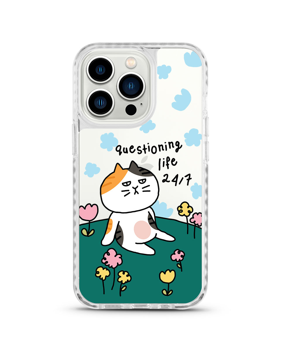 X-TECH BUMPER CASE - QUESTIONING LIFE