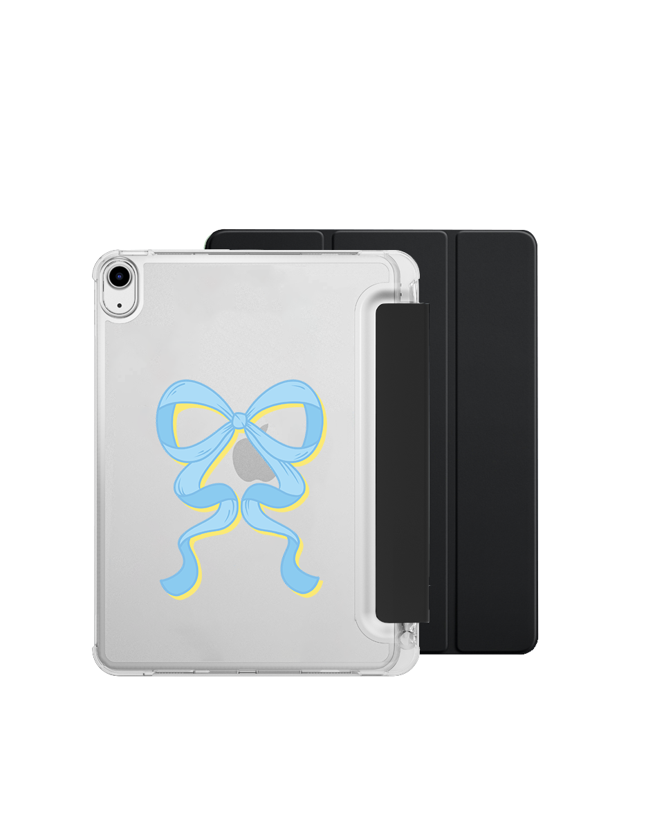 IPAD CASE - BLUE ON YELLOW