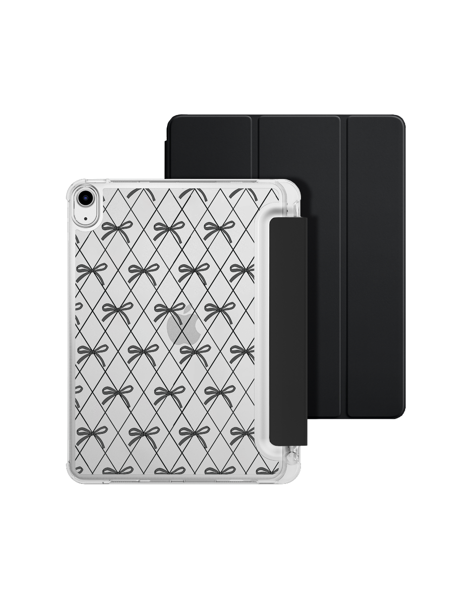 IPAD CASE - BLACK COQUETTE