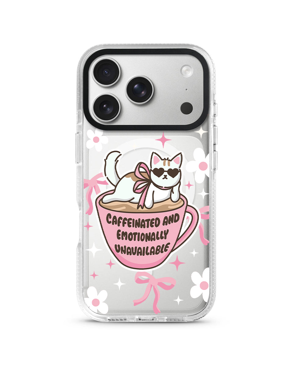 MAGSAFE CLOUD CASE - CAFFEINATED CAT