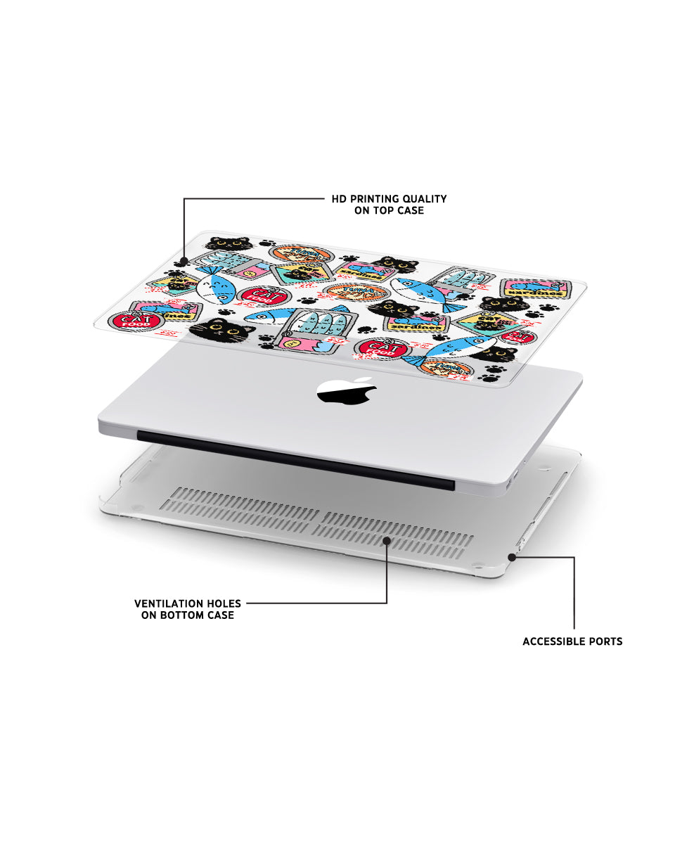 MACBOOK CASE - CAT FOOD