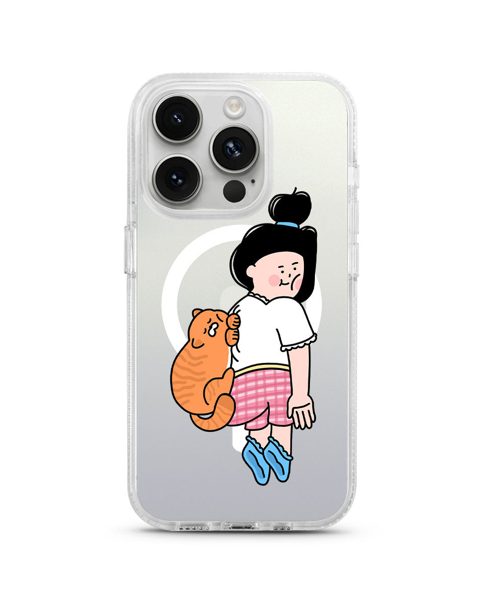 MAGSAFE CLOUD CASE - CAT MOM