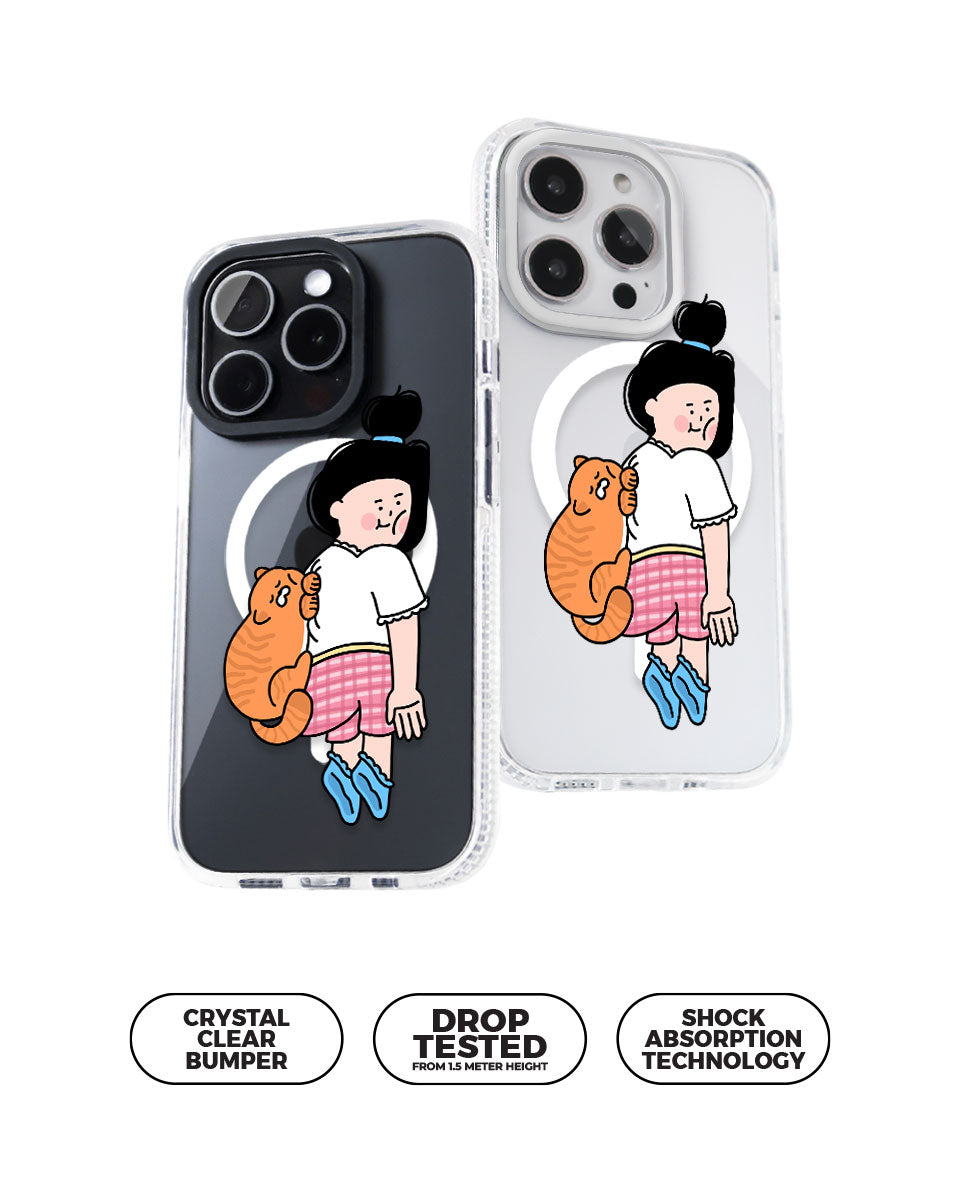 MAGSAFE CLOUD CASE - CAT MOM