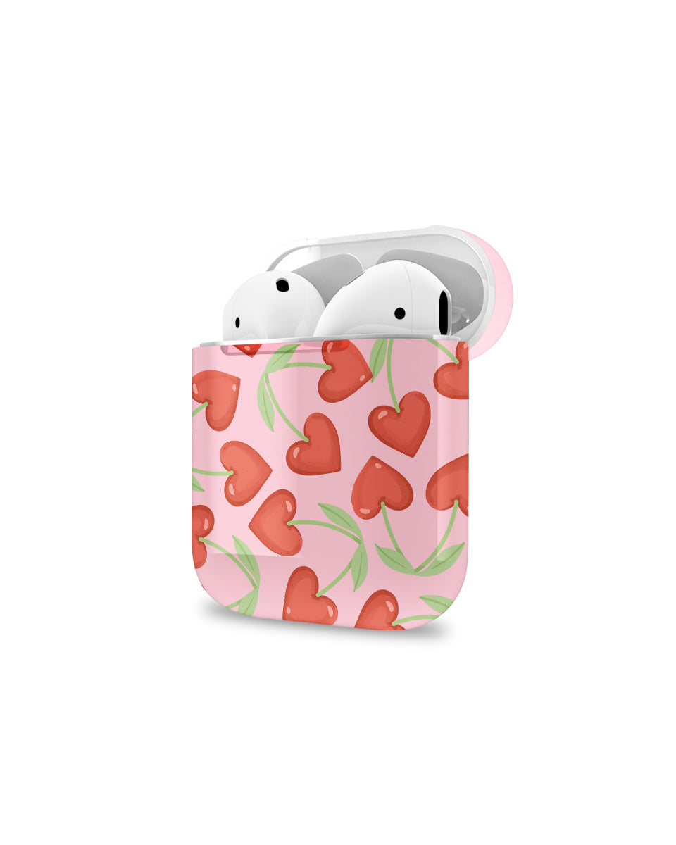 ARMOR AIRPODS CASE - CHERRY HEARTS