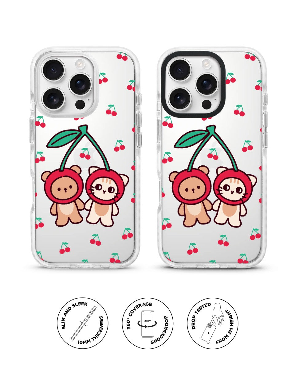 X-TECH BUMPER CASE - CHERRY BUDDY