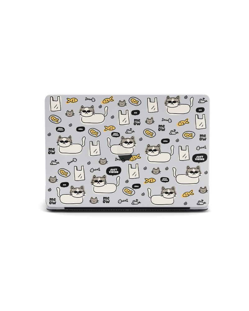 MACBOOK CASE - CHILL CAT