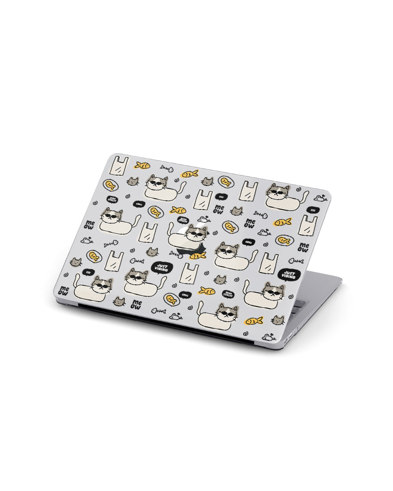 MACBOOK CASE - CHILL CAT