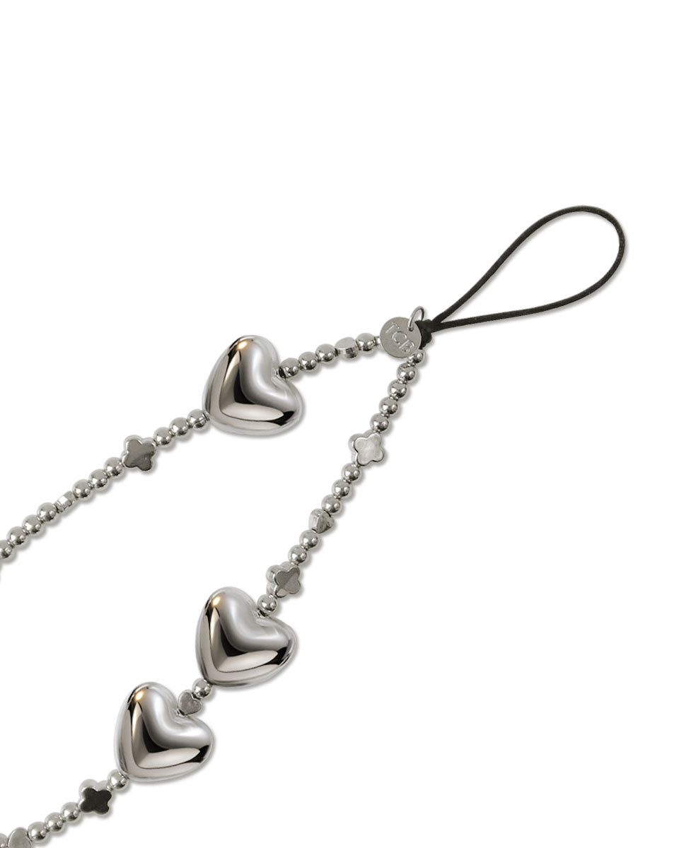 BEADED CHARMS - CHROME