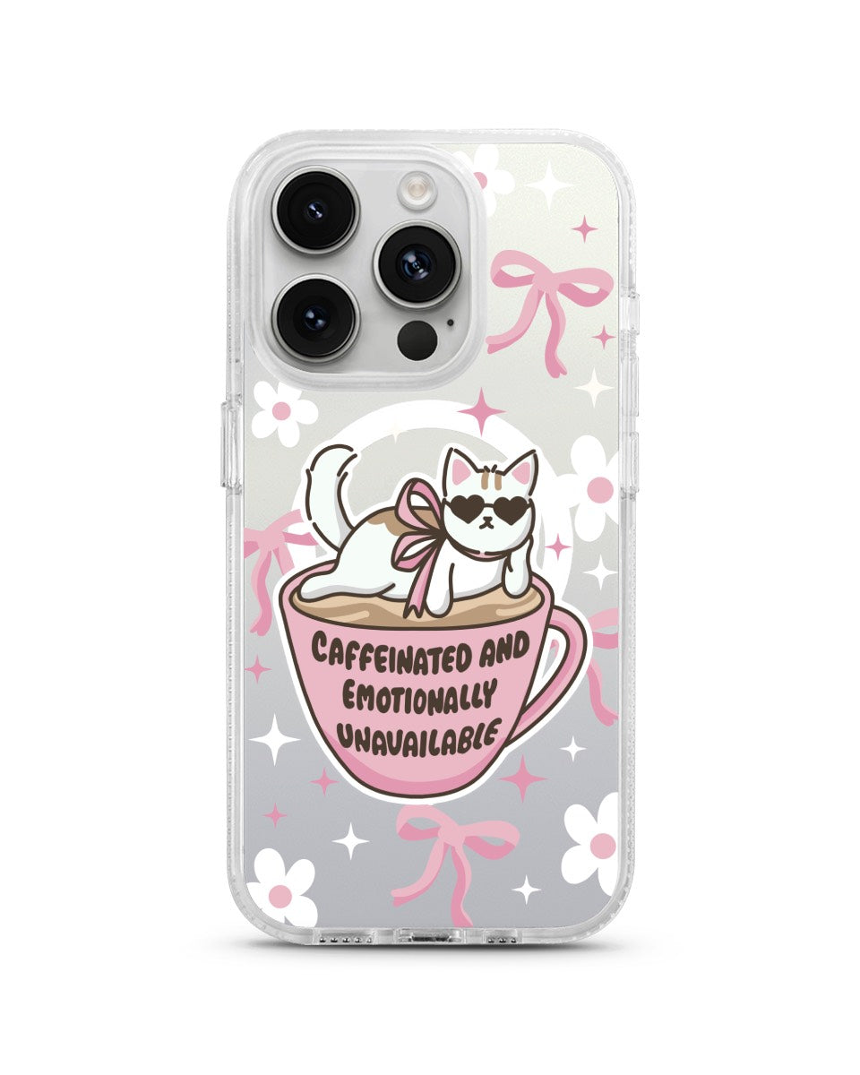 MAGSAFE CLOUD CASE - CAFFEINATED CAT