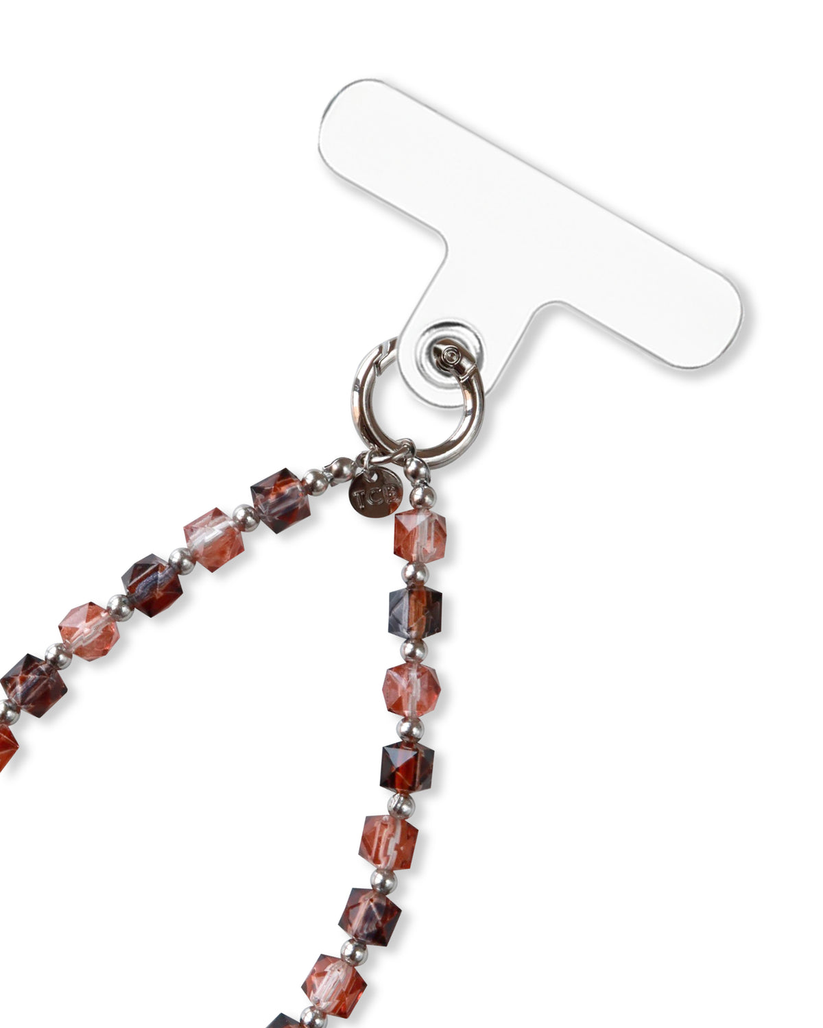 BEADED PHONE STRAP - COCO HAZE