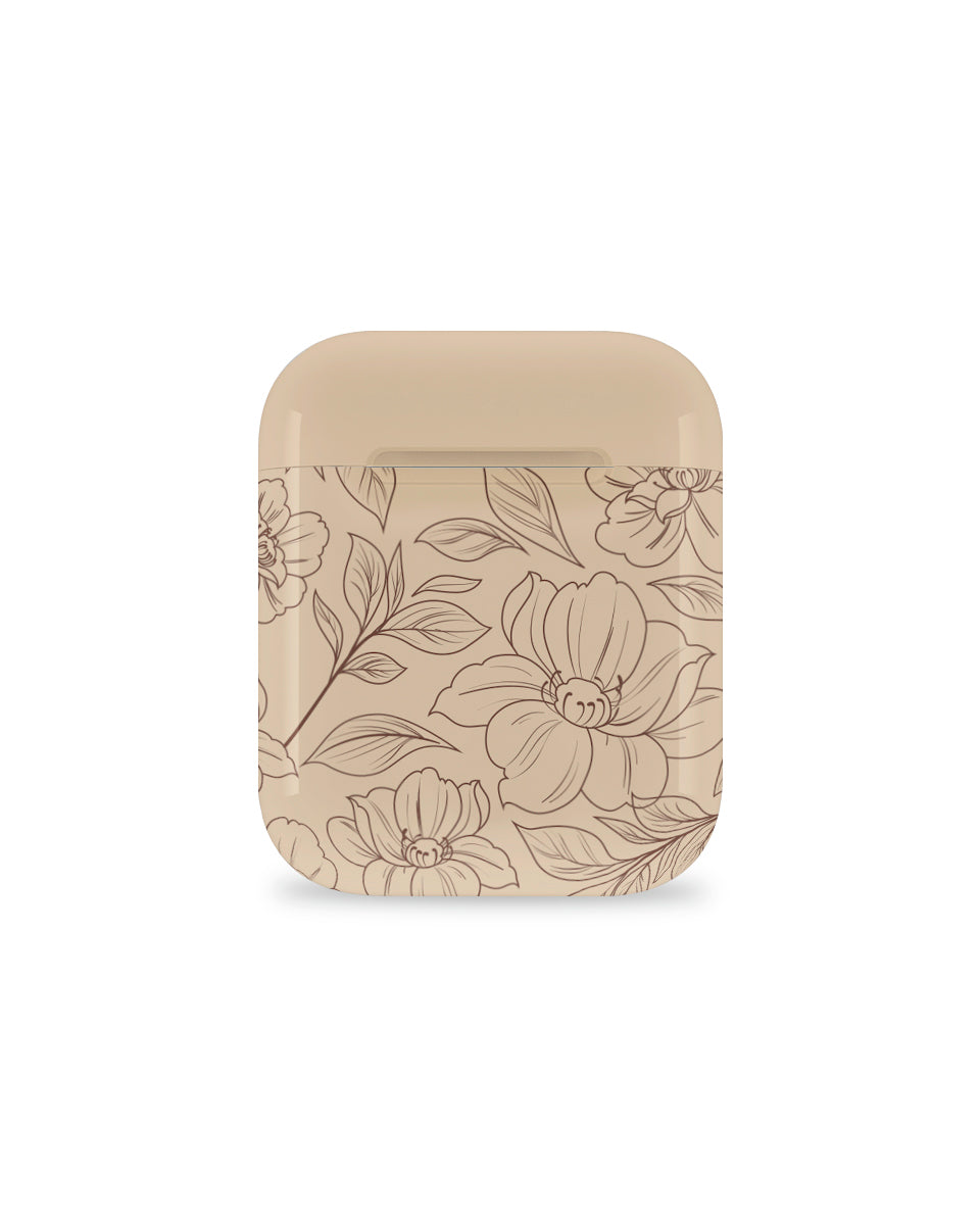 ARMOR AIRPODS CASE - COCOA BLOOMS