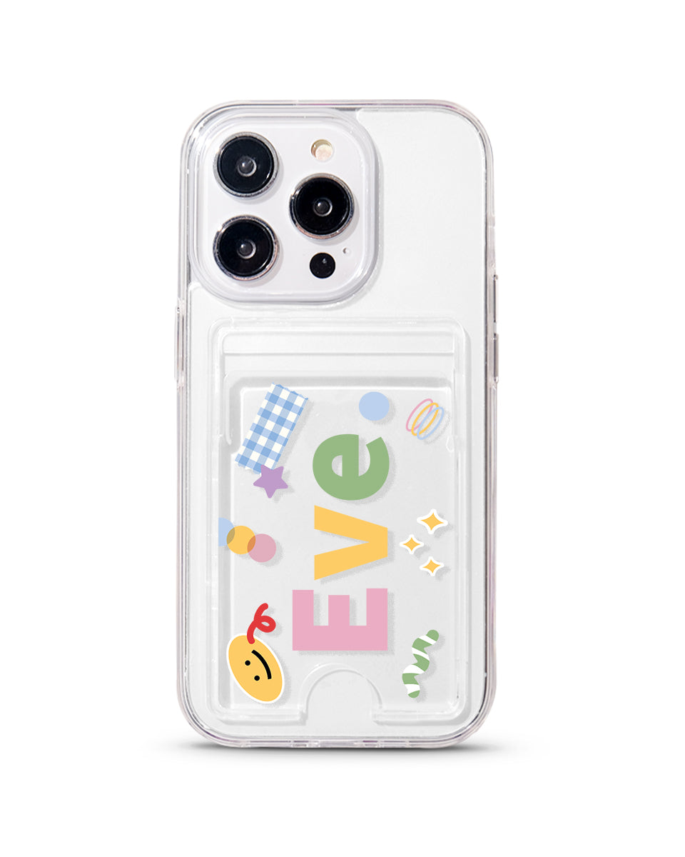 WALLET PHONE CASE - DEAR NAME