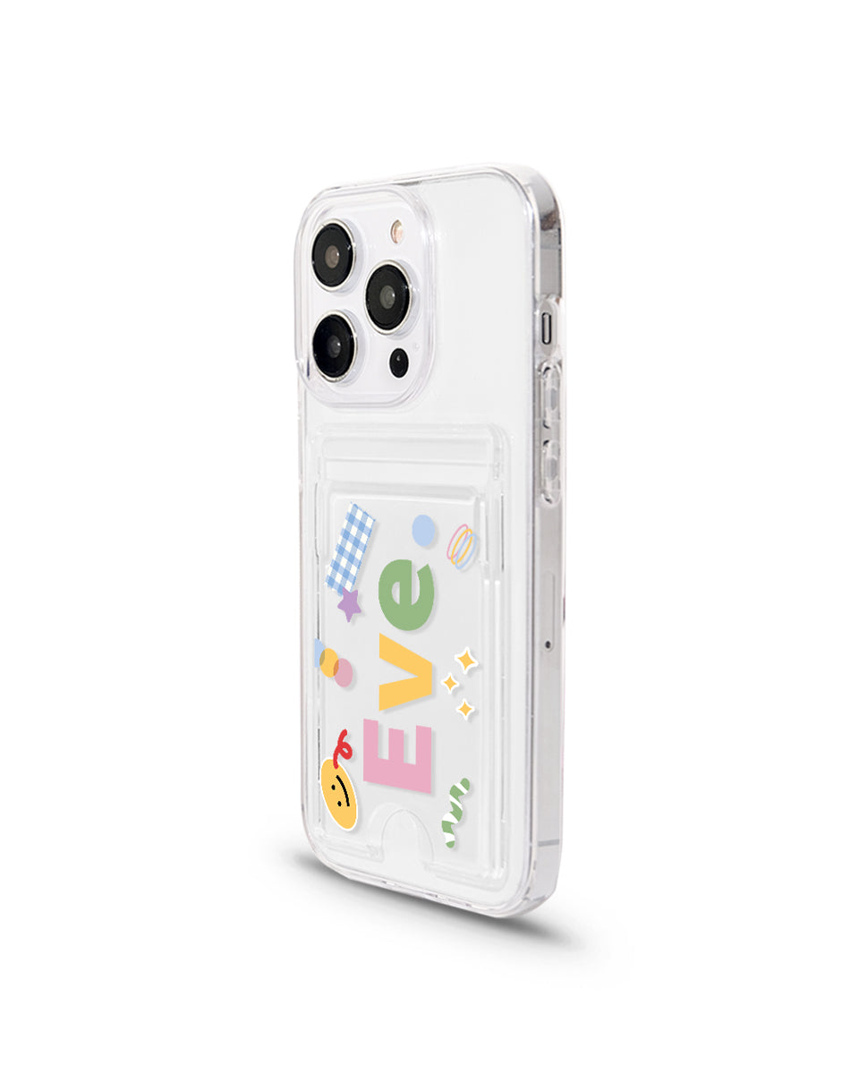 WALLET PHONE CASE - DEAR NAME