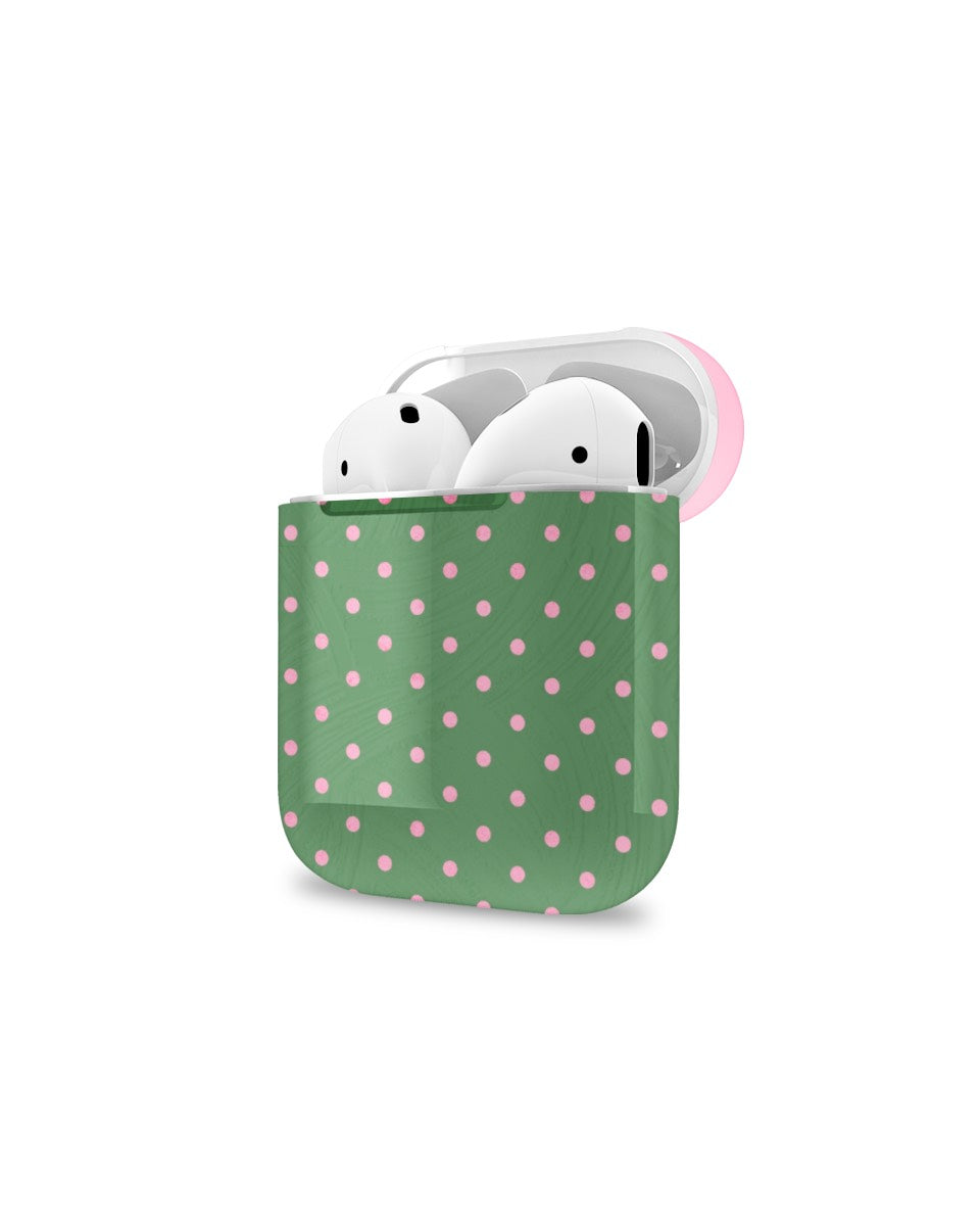 ARMOR AIRPODS CASE - DOTTIE GREEN