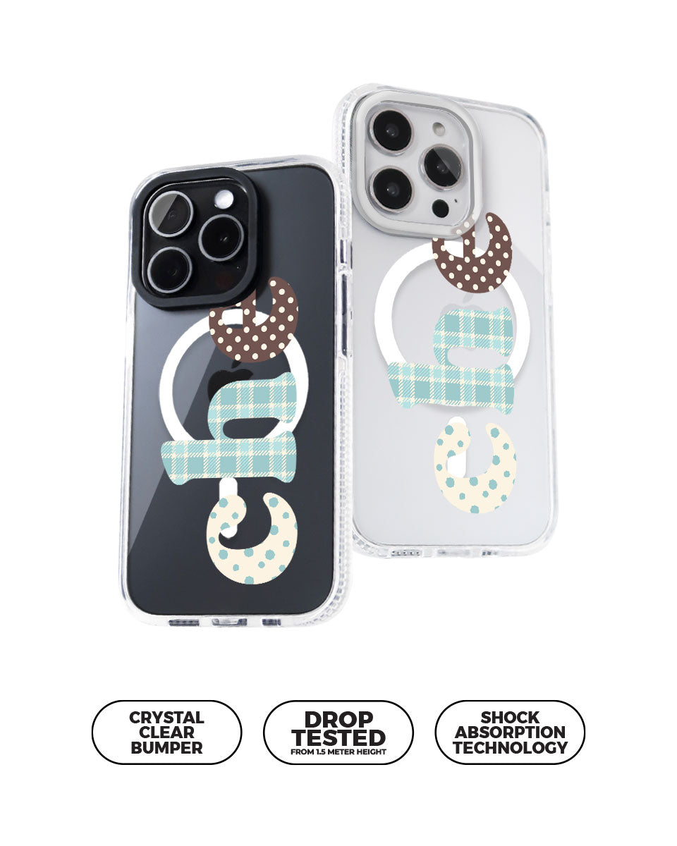 MAGSAFE CLOUD CASE - DOTTY IN MINT