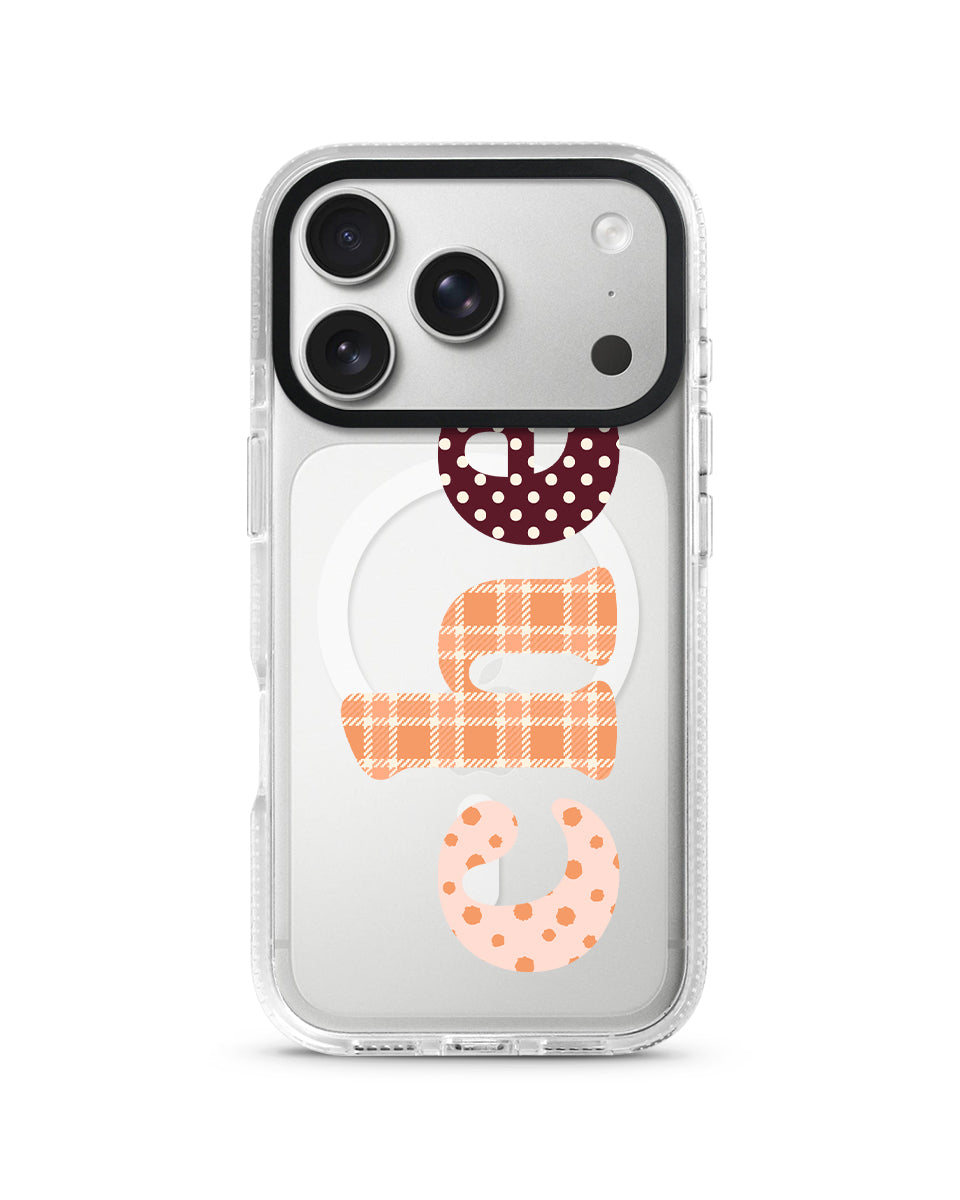 MAGSAFE CLOUD CASE - DOTTY IN ORANGE