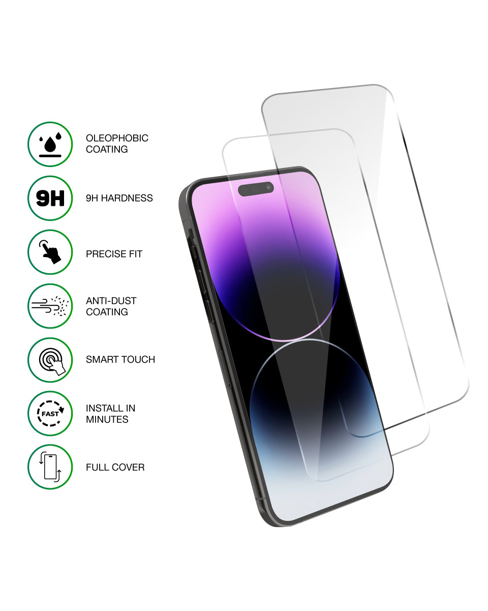 TITAN ULTRA SHIELD TEMPERED GLASS - CLEAR HD