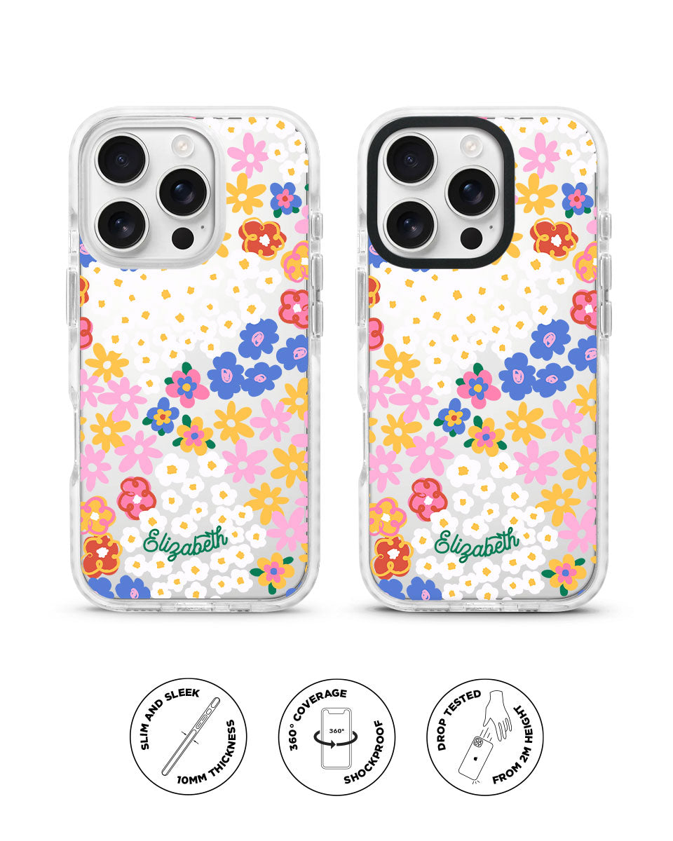 X-TECH BUMPER CASE - FLOWER PARTY