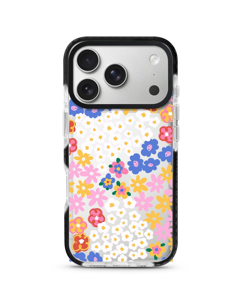 X-TECH BUMPER CASE - FLOWER PARTY