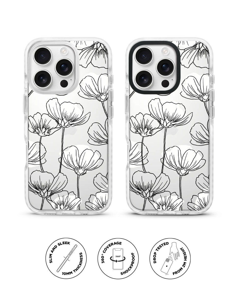 X-TECH BUMPER CASE - FLOWERBED