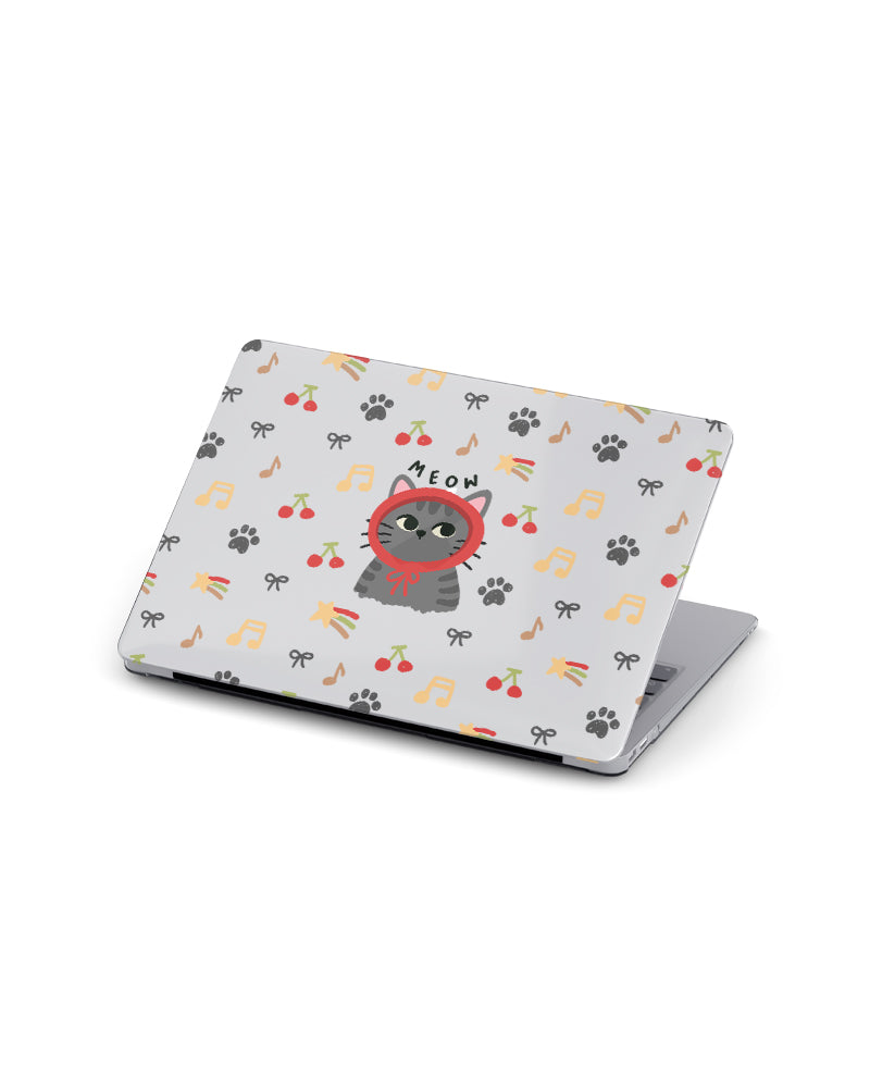 MACBOOK CASE - FURRY CAT