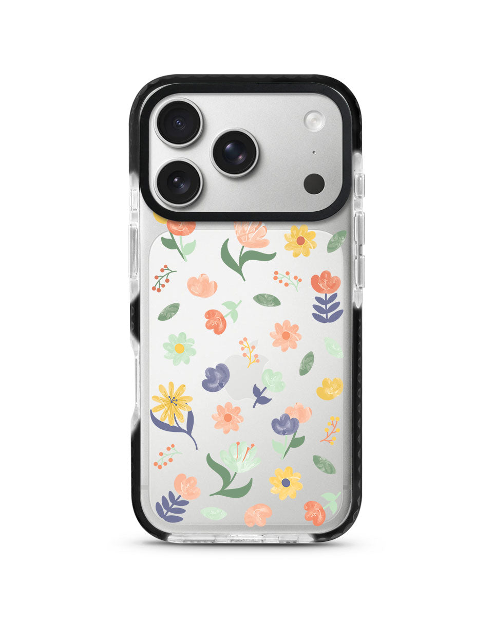 X-TECH BUMPER CASE - GARDEN FLOWERS
