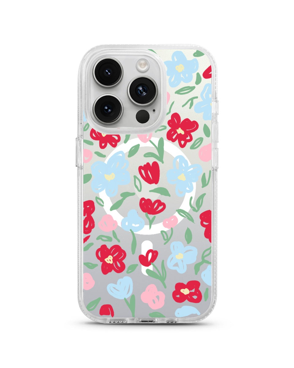 MAGSAFE CLOUD CASE - GARDEN SCRIBBLES