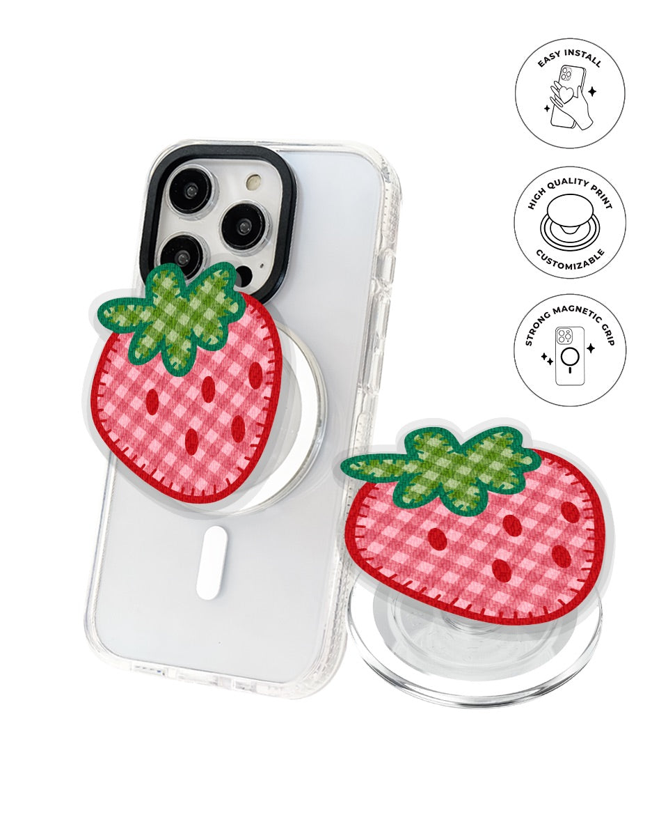MAGPOPSTAND - GINGHAM BERRY