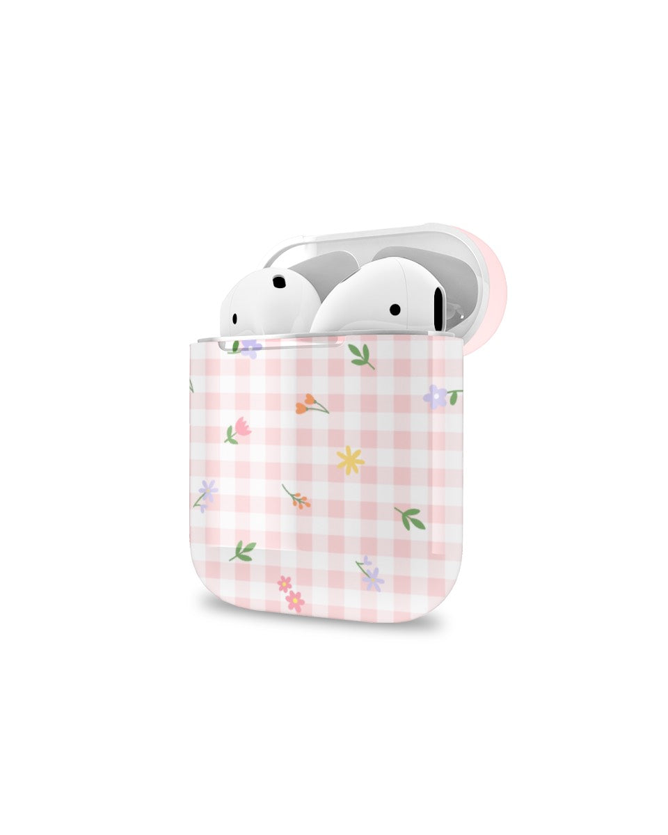 ARMOR AIRPODS CASE - GINGHAM GARDEN