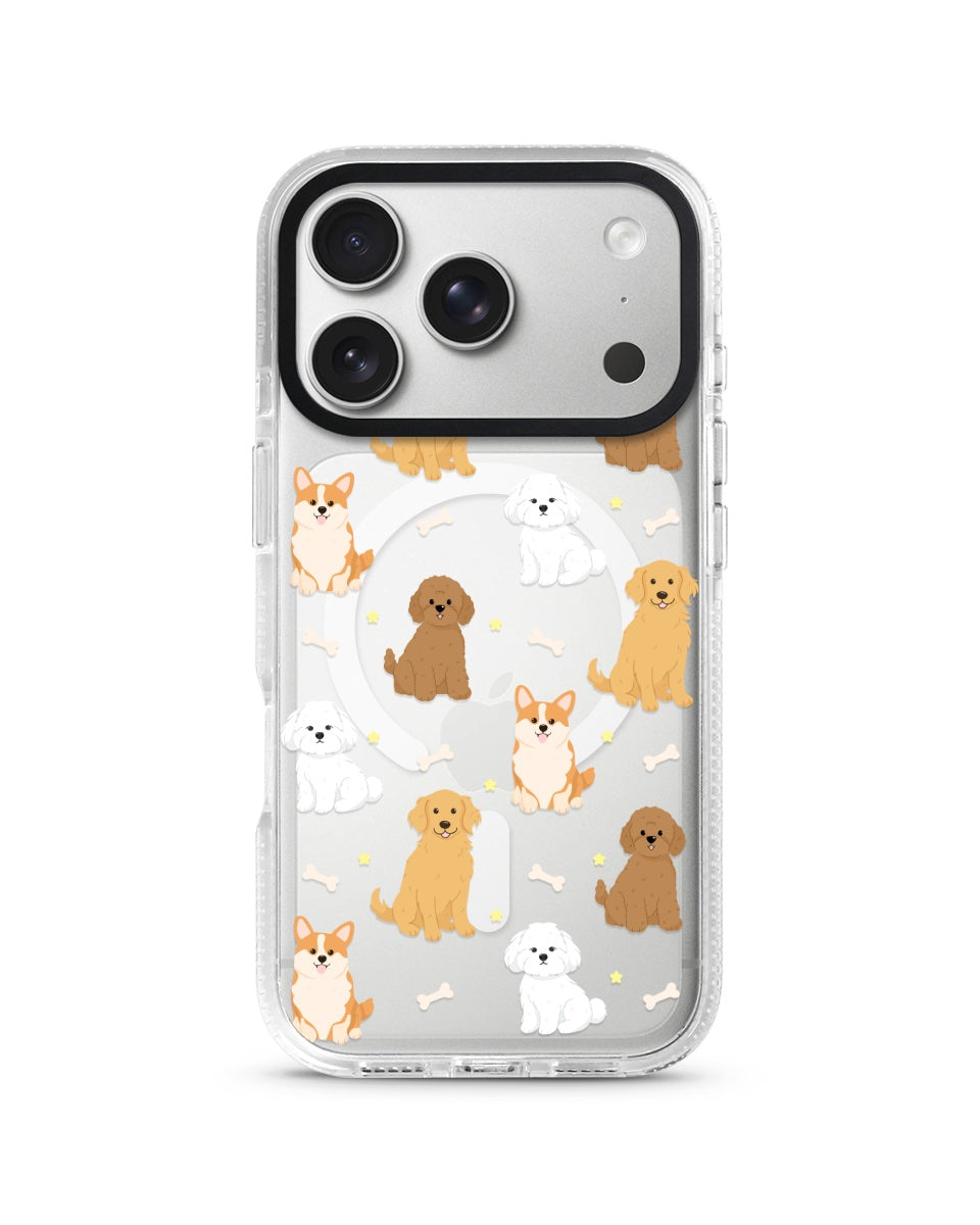 MAGSAFE CLOUD CASE - GOLDEN PAWS